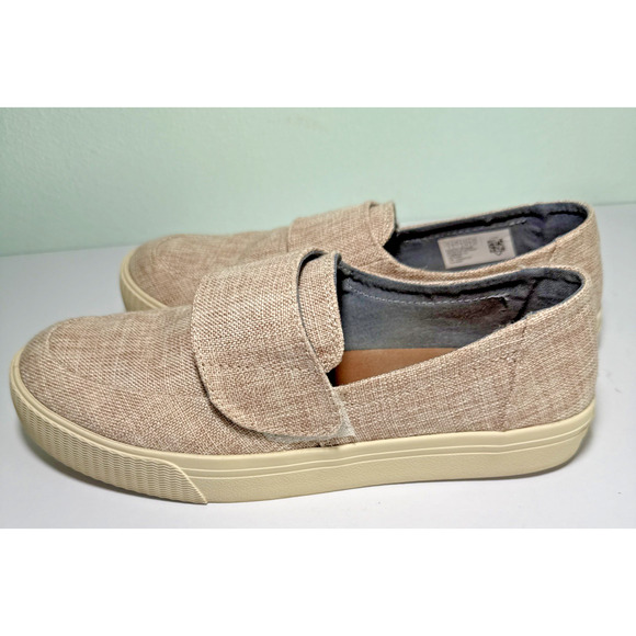 TOMS Altair SLIP ON Sneakers Women's Sz 9 Beige Closed Toe - Picture 1 of 6
